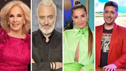 Los invitados de Mirtha, Juana, Andy y Jey