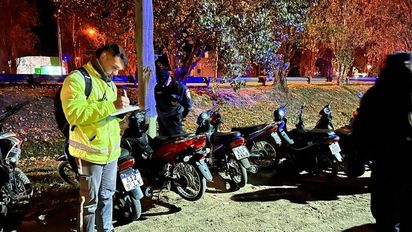 Madrugada de controles: escapes no reglamentarios, un conductor ebrio y falta de documentación