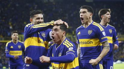 Boca, con un gol de Merentiel, venció a San Pablo y buscará liquidar la serie en Brasil