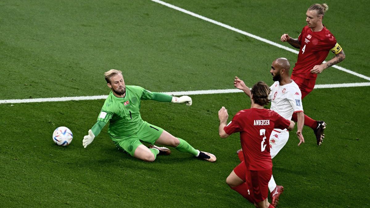 Dinamarca y Túnez igualaron en cero en la apertura del Grupo D