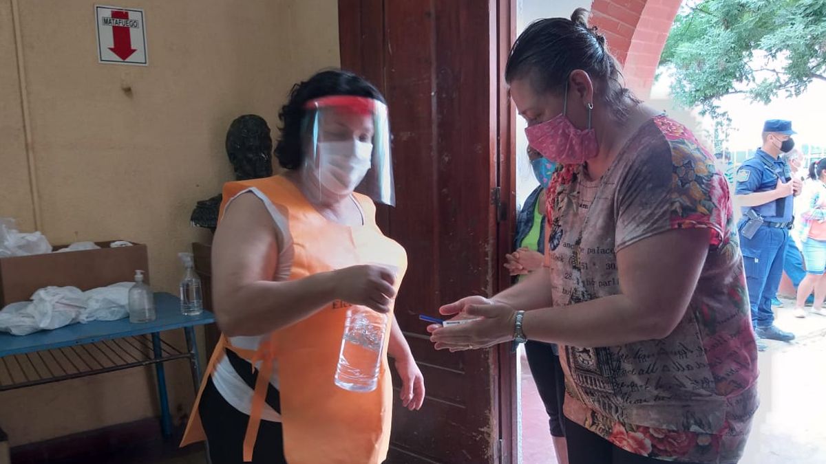 Las elecciones se desarrollaron con protocolo de bioseguridad.