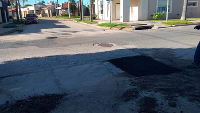 La Municipalidad reparó las calles en distintos sectores de la ciudad