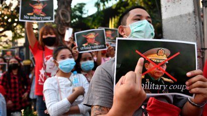 Tras un golpe de Estado, los militares retomaron el poder en Myanmar