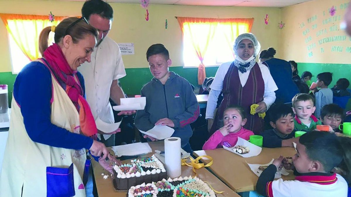 Festejos del Día del Estudiante en la Escuela Sobral junto a Rotary