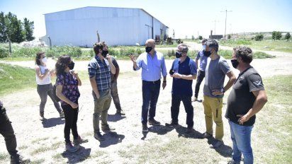 Técnicos de Ambiente de la Nación visitaron el vertedero municipal