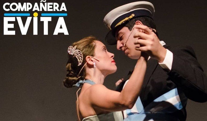 Nayla Malano y Bruno Avalos protagonizan Compañera Evita.