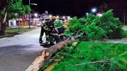 Renuevan el alerta por fuertes vientos para Córdoba: hubo inconvenientes