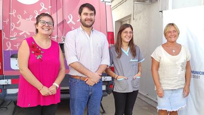 Se hicieron 386 mamografías a mujeres de Sampacho y zona
