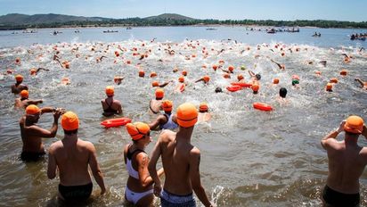 Se suspendió el tradicional Cruce del Lago en Villa Rumipal