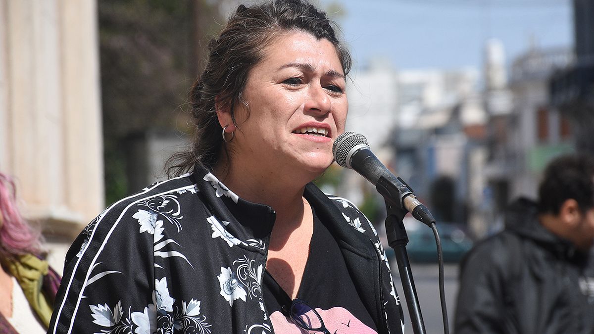 Conmovedor homenaje a Susana Dillon. Foto: Estela Zogbe