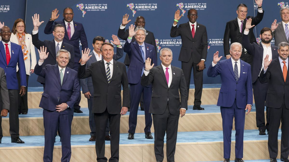 Los presidentes deliberaron antes poner fin a la Cumbre de las Américas.
