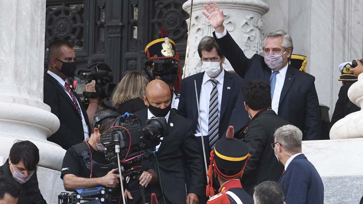 La actividad se desarrolló en medio de las medidas de prevención.