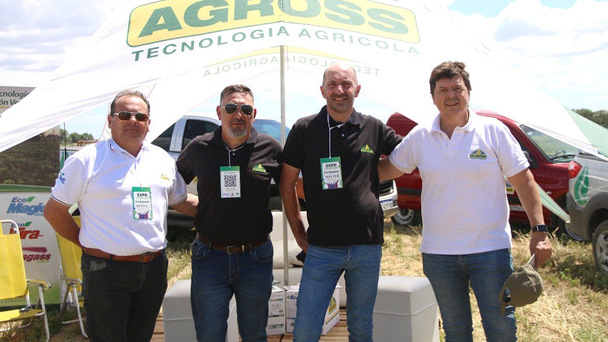 Agross Tecnología Agrícola presente en la muestra.