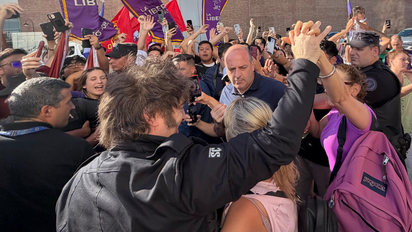 Milei llegó a Córdoba por el