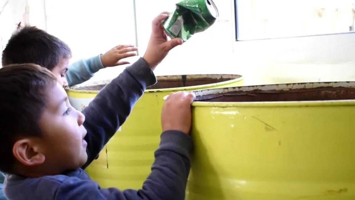 Los niños y niñas son aliados en el proceso de enseñanza del reciclado.