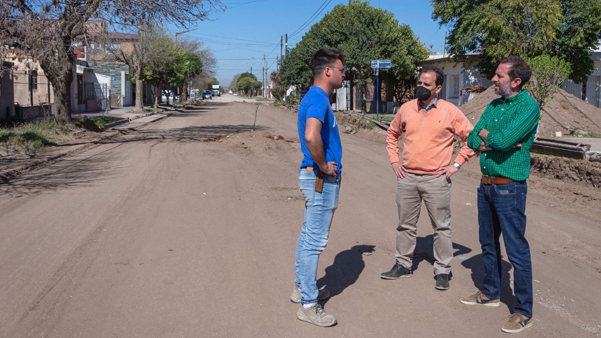Plan de pavimentación: avanzan a buen ritmo las obras en el sur