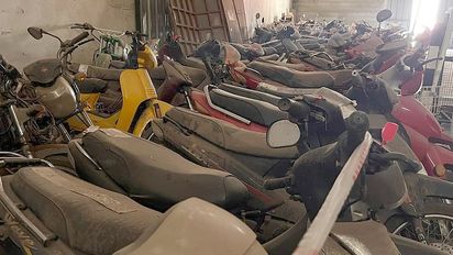 Cabrera: rematarán un centenar de motos secuestradas desde 2002