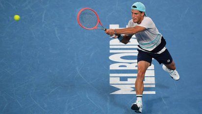 El Peque Schwartzman debutó con una victoria en el Abierto de Australia