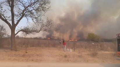 Calamuchita: alerta en Villa Amancay por un nuevo incendio