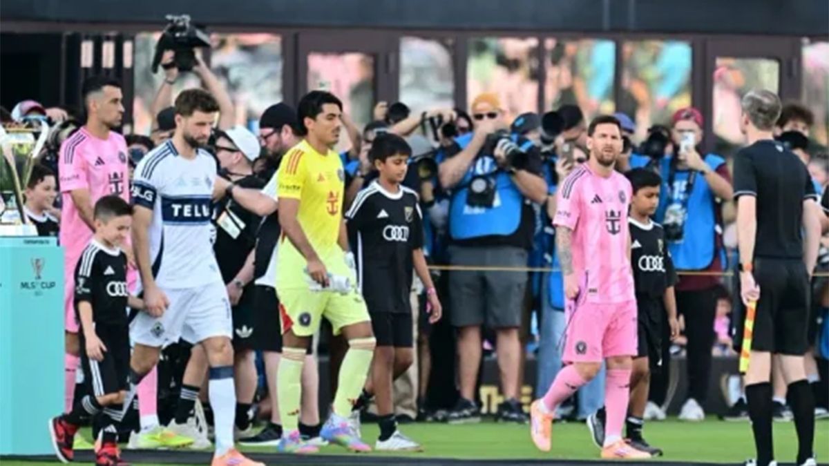 El Inter Miami de Messi le ganó al Vancouver Whitecaps y es campeón de ...