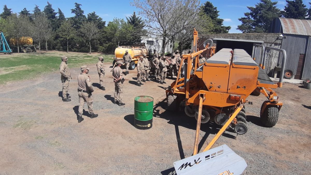 En la etapa práctica conocieron precisiones sobre los implementos.