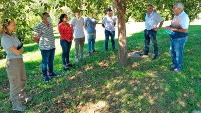 Adelia María: nueva visita a la planta de tratamiento de residuos cloacales