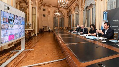 De Pedro y Vizzotti se reunieron con gobernadores con eje en la campaña de vacunación