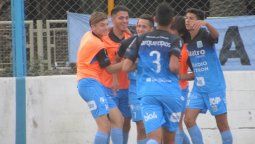 El Celeste riocuartense goleó en Moldes