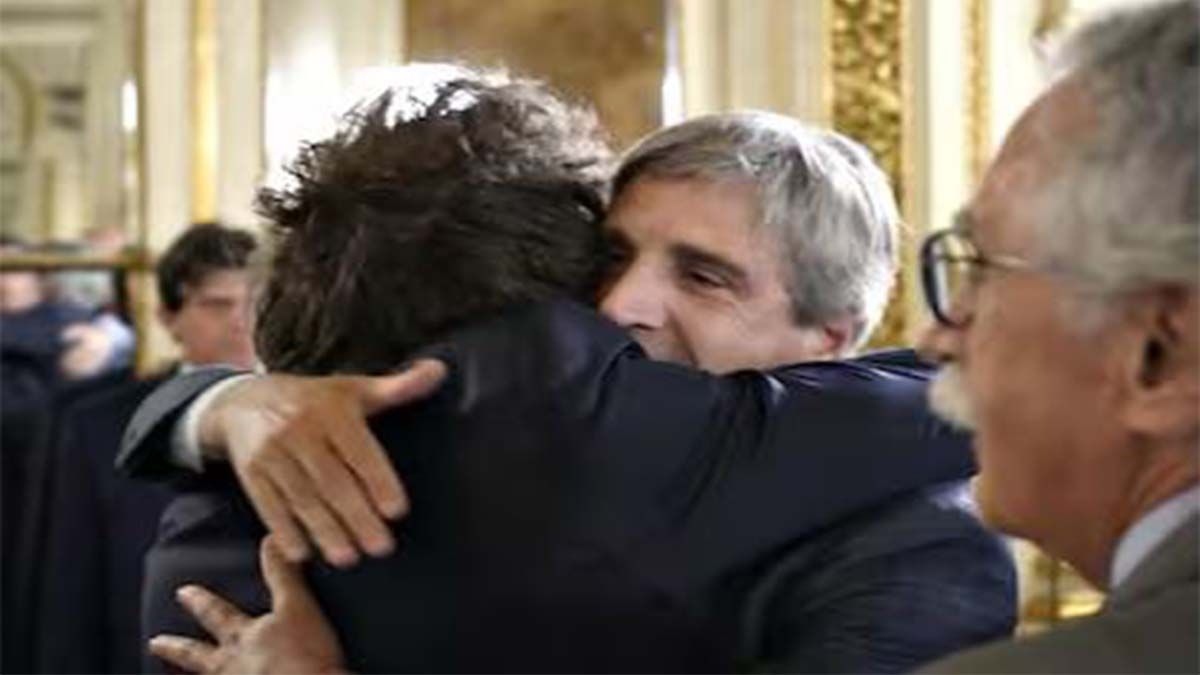 Para Luis Caputo, casi parece un milagro donde estamos hoy