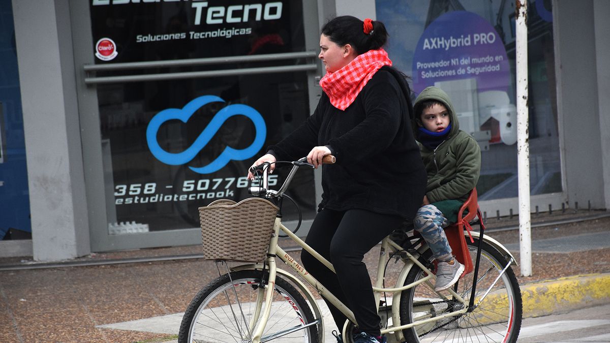 El último día de marzo comenzó con un descenso de temperatura. Foto: Estela Zogbe.