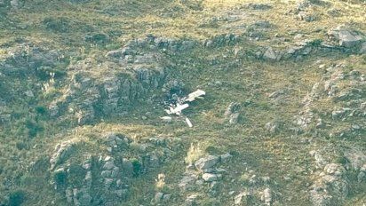Ubicaron la avioneta estrellada pero aún no hay datos del piloto