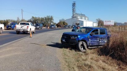 Choque en ruta 8: no hubo heridos de gravedad