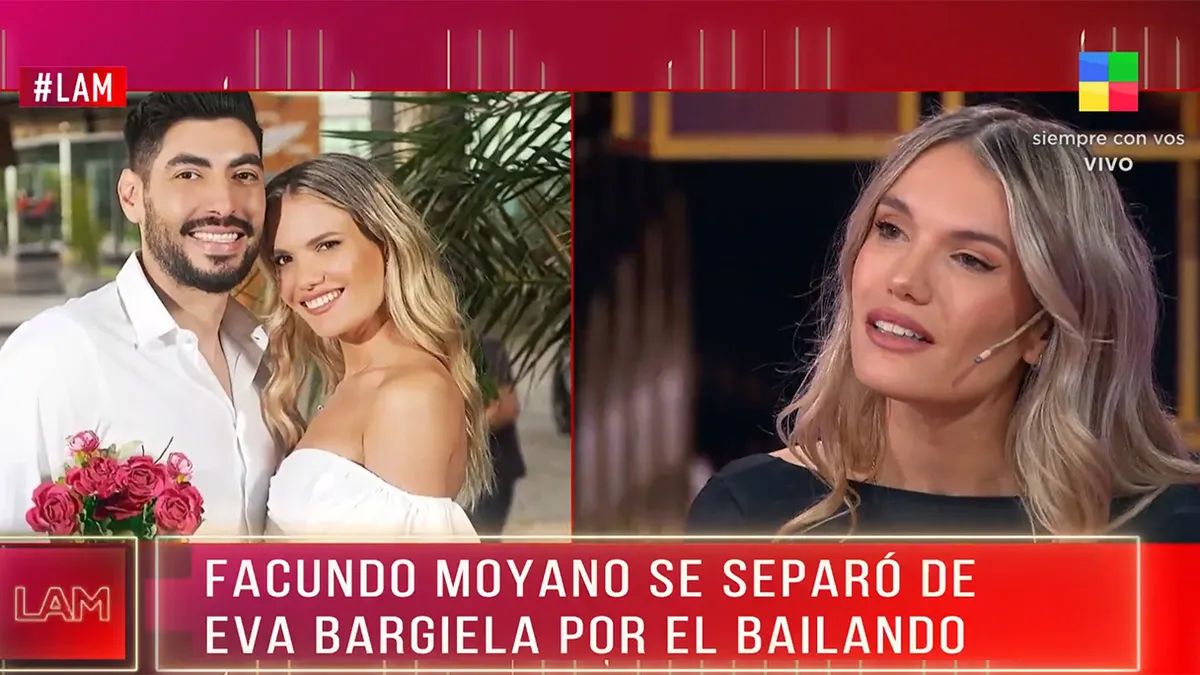 Facundo Moyano se separó de Eva Bargiela por su ingreso al Bailando?