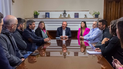 De Rivas recibió a representantes del Ecosistema de Saint Louis de Estados Unidos