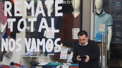 Sigue la baja de las ventas en los comercios locales: 6,84% en junio