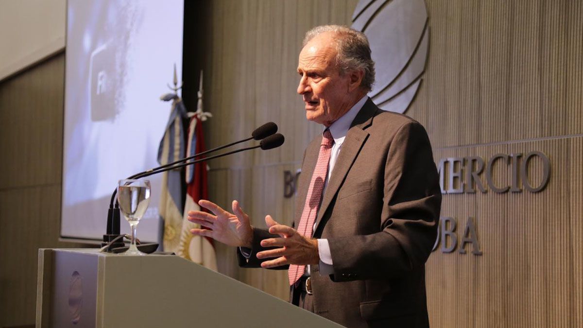 Manuel Tagle, presidente de la Bolsa de Comercio de Córdoba, uno de los integrantes del G6.