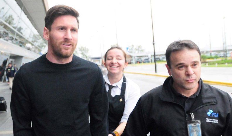 Messi está en la Argentina