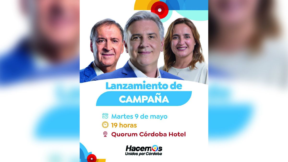 Hoy es el lanzamiento oficial de la campaña de Hacemos Unidos por Córdoba