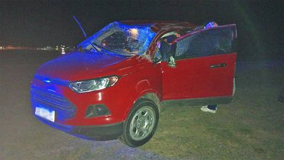 Una mujer herida en un vuelco cerca de Las Higueras