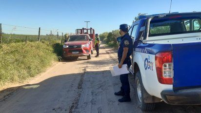 Reforzaron los controles en la zona rural de San Basilio
