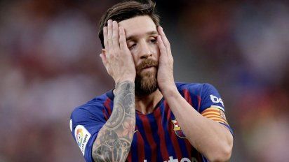 Messi fuera del podio