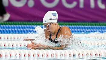 Ceballos clasificó a la final de los 200 metros pecho: ¿cuándo vuelve a nadar?