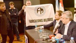 “Vamos a devolverle el trabajo  a quienes lo perdieron en la  Fábrica Militar”