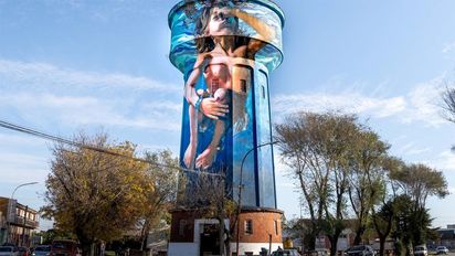 El mejor mural del mundo es del argentino Martín Ron