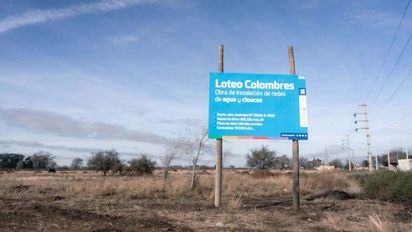 En el loteo Colombres avanzan las obras de infraestructura