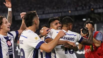 Talleres derrotó a Huracán y sueña con el título de la Liga Profesional