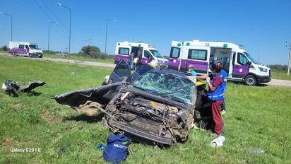 Murió un empresario de Moldes tras un choque en Villa Mercedes