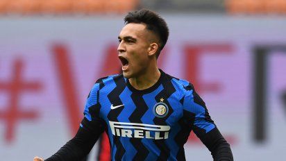 Lautaro Martínez le dio el triunfo al Inter en el clásico