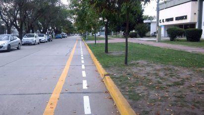 La Carlota arrancó con la bicisenda para sus calles