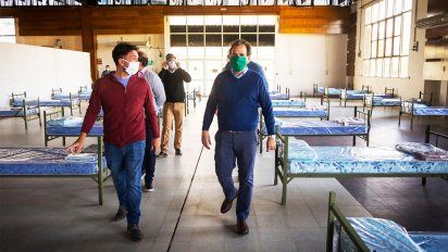 Ya están listos los centros de contención sanitaria para casos de aislamiento